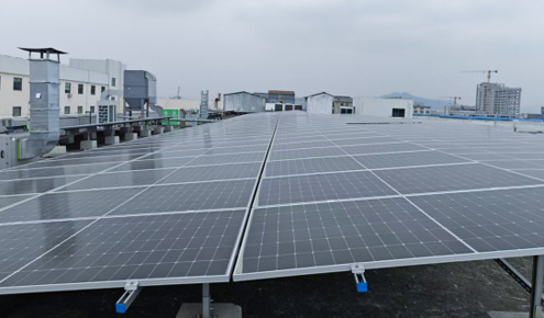 浙江舟山舟弈塑料0.63MWH光伏電站項(xiàng)目